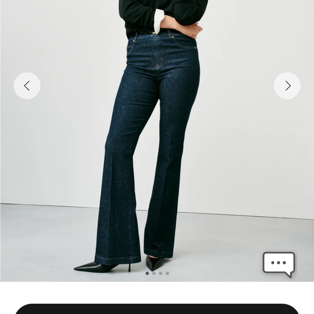 SPANX Dark Flare Jeans